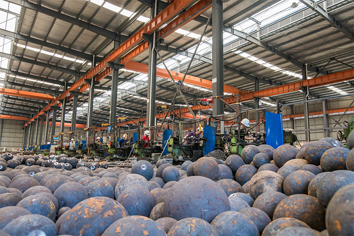 东兴网架配件车间